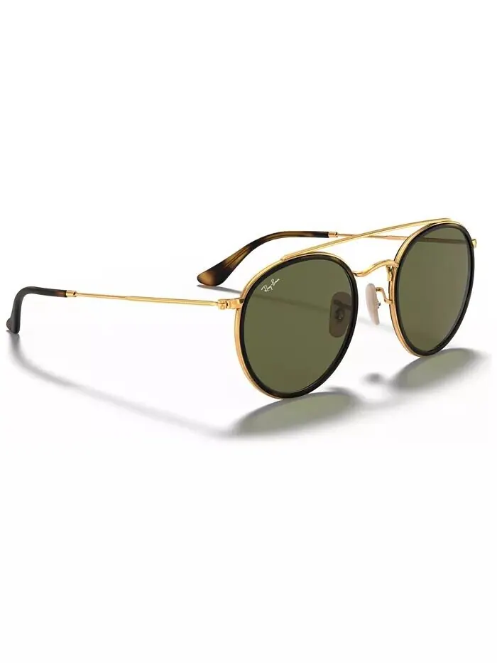 Солнцезащитные очки унисекс, RB3647N Ray-Ban — изображение 3 из 6, золотистый/зеленый