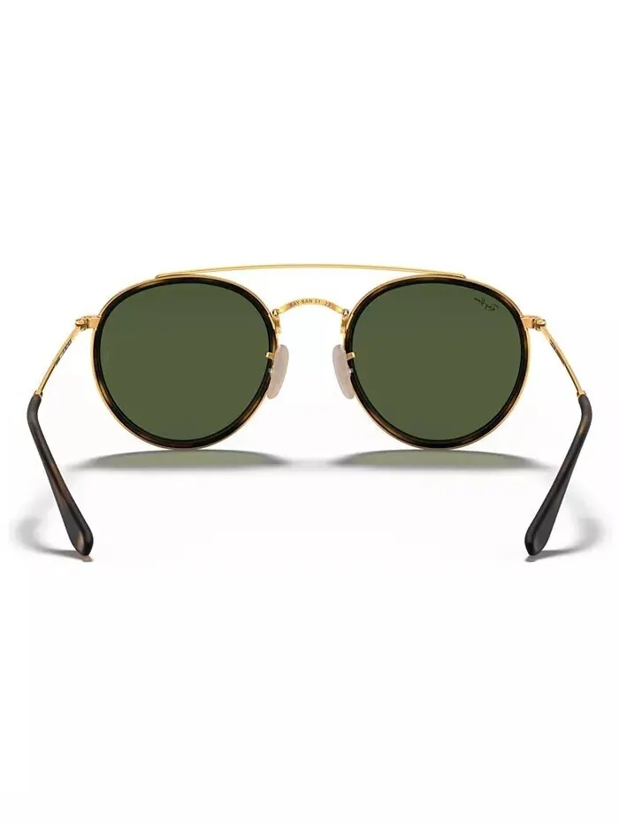 Солнцезащитные очки унисекс, RB3647N Ray-Ban — изображение 4 из 6, золотистый/зеленый