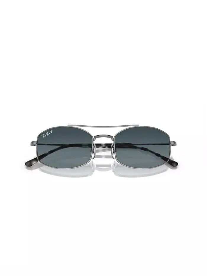 Поляризованные солнцезащитные очки унисекс, градиент RB3719 Ray-Ban — изображение 3 из 7, серый