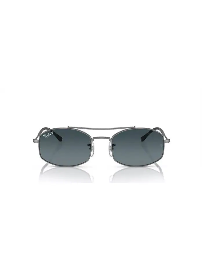 Поляризованные солнцезащитные очки унисекс, градиент RB3719 Ray-Ban — изображение 6 из 7, серый