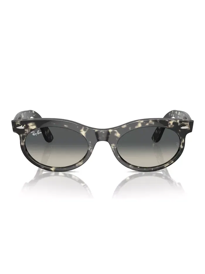 Унисекс-солнцезащитные очки Wayfarer Oval Change RB2242 Ray-Ban — изображение 5 из 6, серый