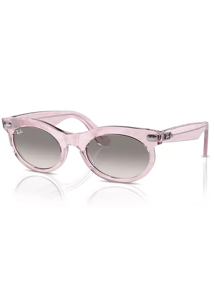 Унисекс-солнцезащитные очки Wayfarer Oval Change RB2242 Ray-Ban — изображение 1 из 6, фиолетовый