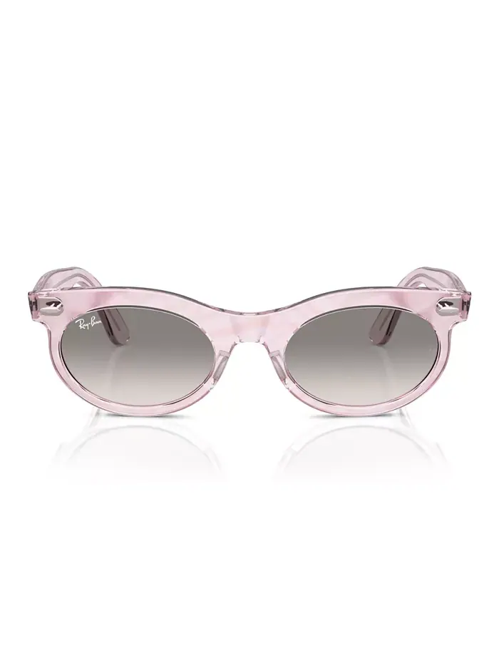 Унисекс-солнцезащитные очки Wayfarer Oval Change RB2242 Ray-Ban — изображение 5 из 6, фиолетовый