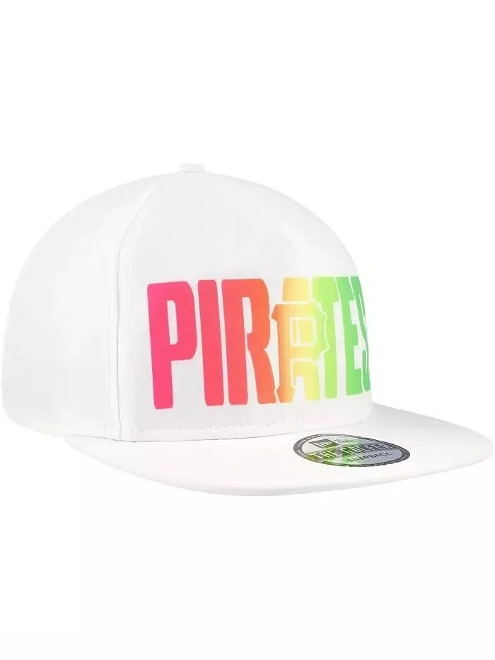 Мужская белая кепка для гольфиста Pittsburgh Pirates Spring Spectrum Snapback New Era — изображение 3 из 4, белый