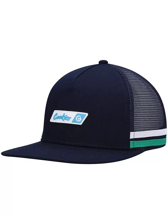 Мужская темно-синяя кепка Bal Harbour Trucker Snapback Cookies — синий