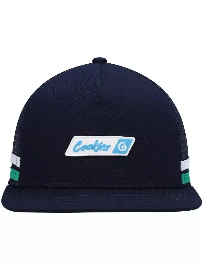 Мужская темно-синяя кепка Bal Harbour Trucker Snapback Cookies — изображение 2 из 4, темно-синий