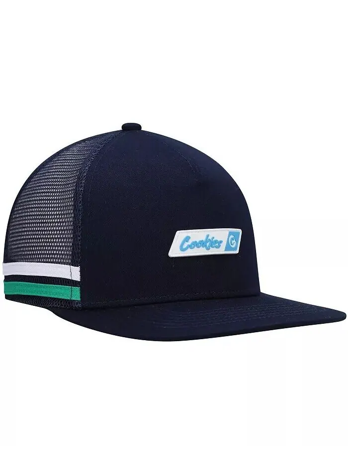 Мужская темно-синяя кепка Bal Harbour Trucker Snapback Cookies — изображение 4 из 4, темно-синий