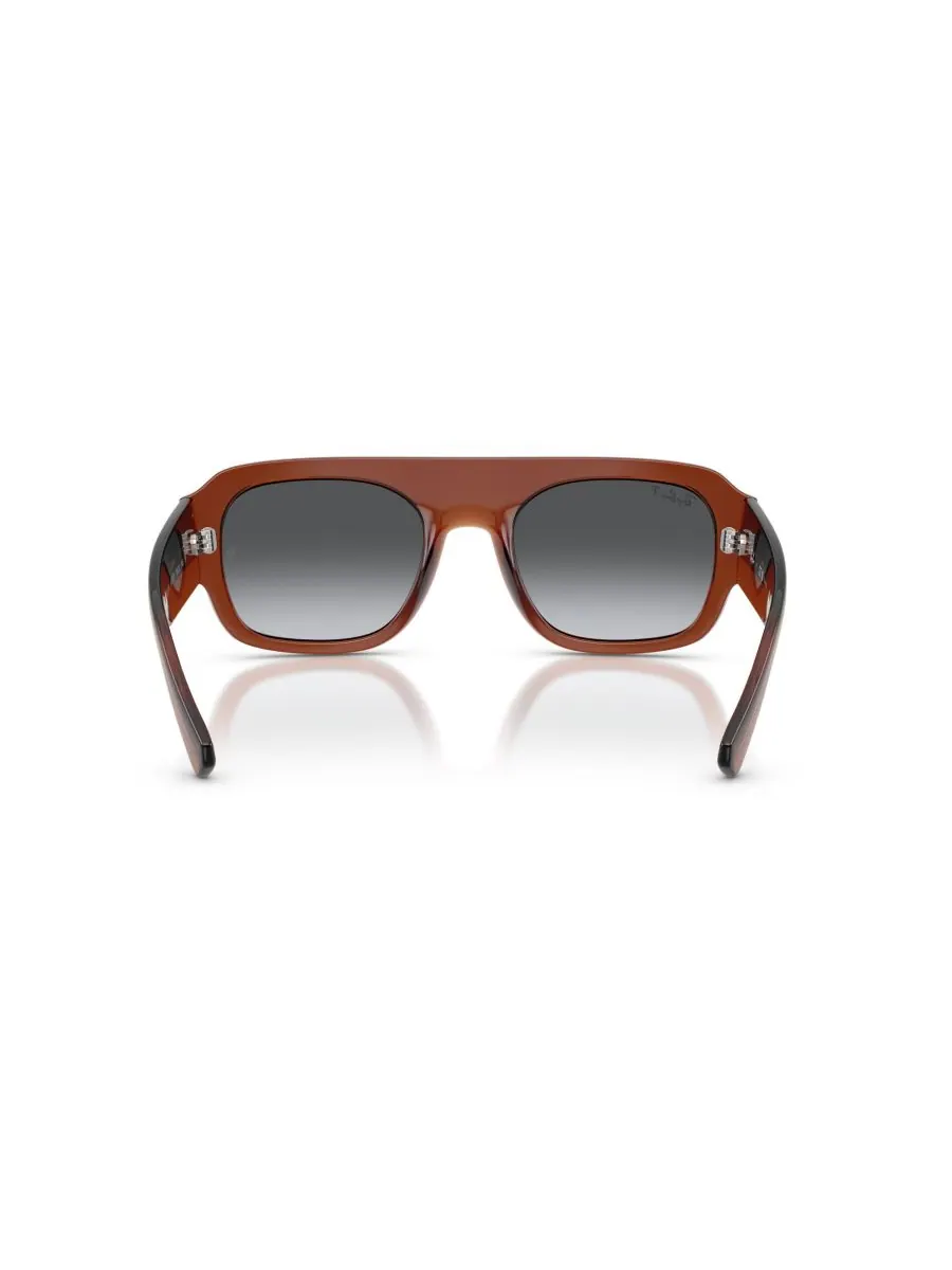 Солнцезащитные очки унисекс с поляризацией, RB2218 Ray-Ban — изображение 3 из 5, прозрачный коричневый