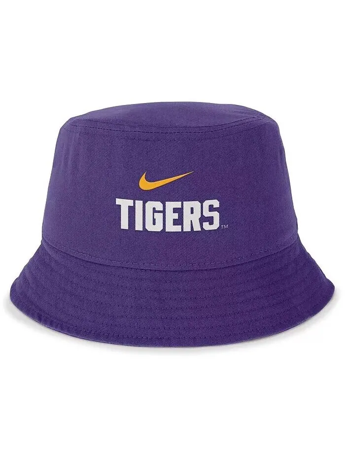 Мужская фиолетовая панама LSU Tigers Local Apex Nike — изображение 2 из 2, фиолетовый