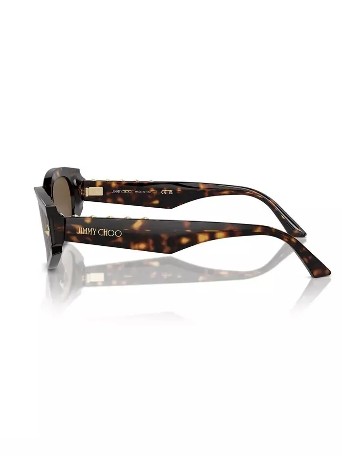 Женские солнцезащитные очки, JC5015U Jimmy Choo — изображение 5 из 12, коричневый