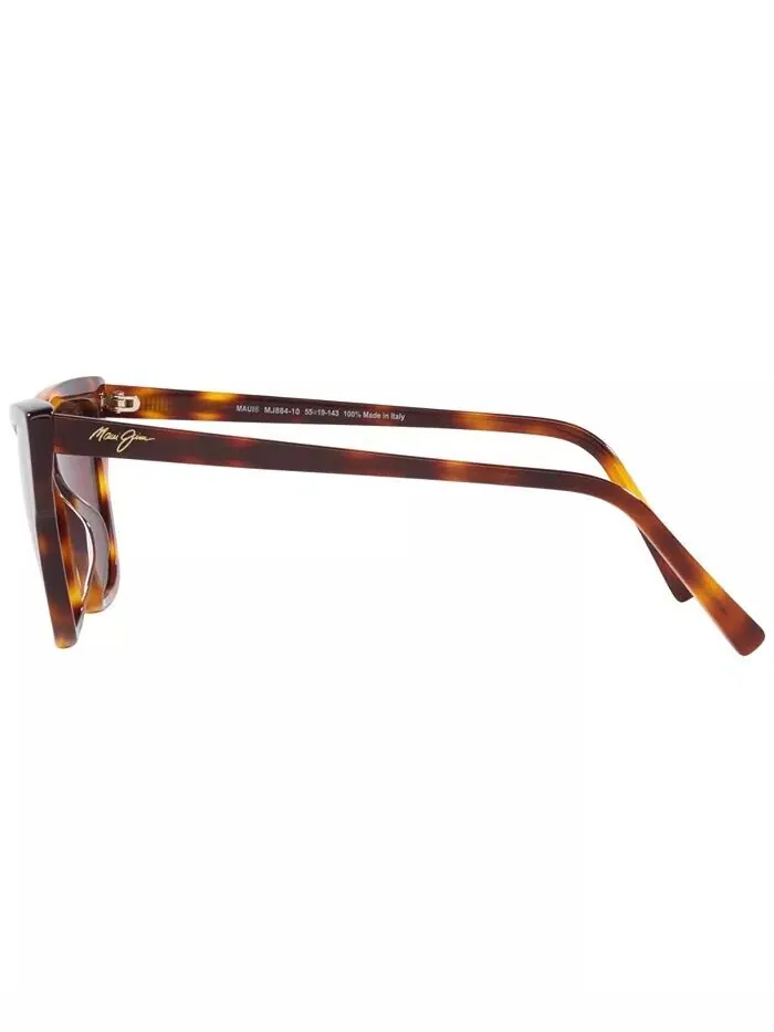 Женские поляризованные солнцезащитные очки, Kou Maui Jim — изображение 6 из 10, коричневый