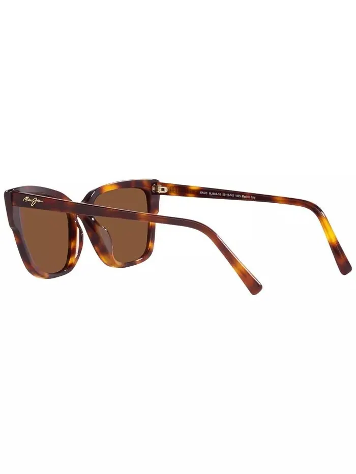 Женские поляризованные солнцезащитные очки, Kou Maui Jim — изображение 7 из 10, коричневый