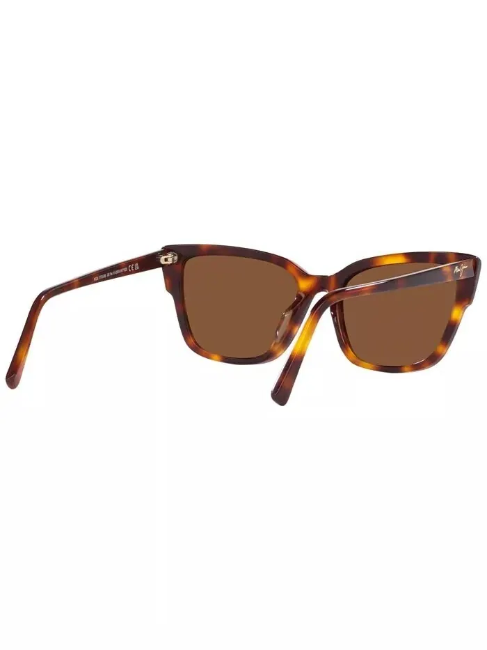 Женские поляризованные солнцезащитные очки, Kou Maui Jim — изображение 9 из 10, коричневый