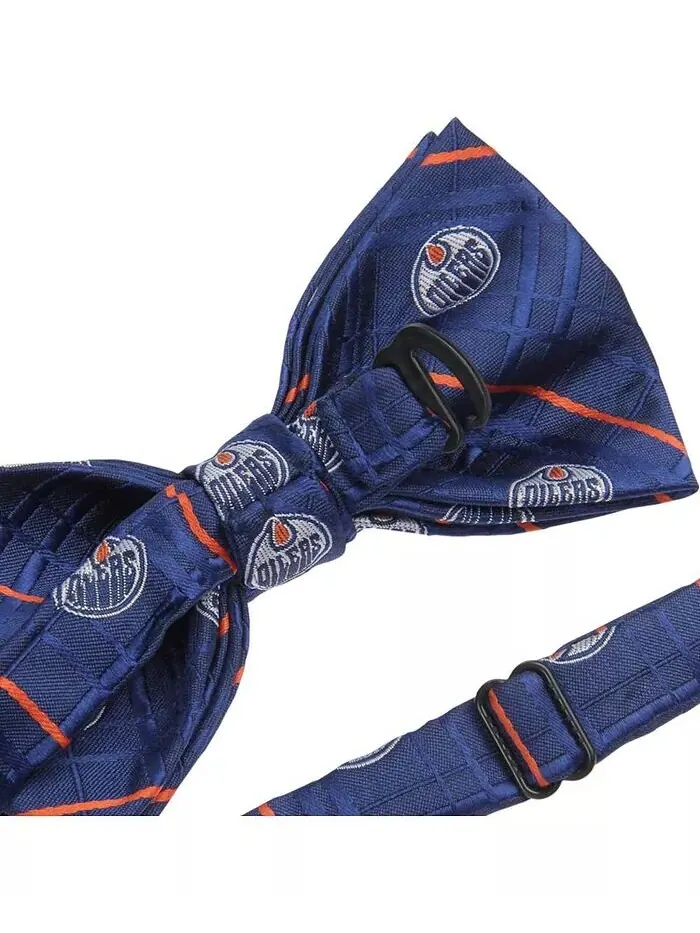 Мужской темно-синий оксфордский галстук-бабочка Edmonton Oilers Eagles Wings — изображение 2 из 2