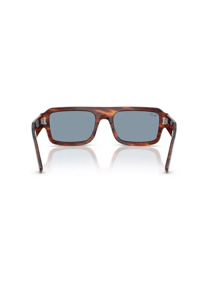 Унисекс солнцезащитные очки Lukas, RB4454 Ray-Ban — изображение 3 из 6, коричневый