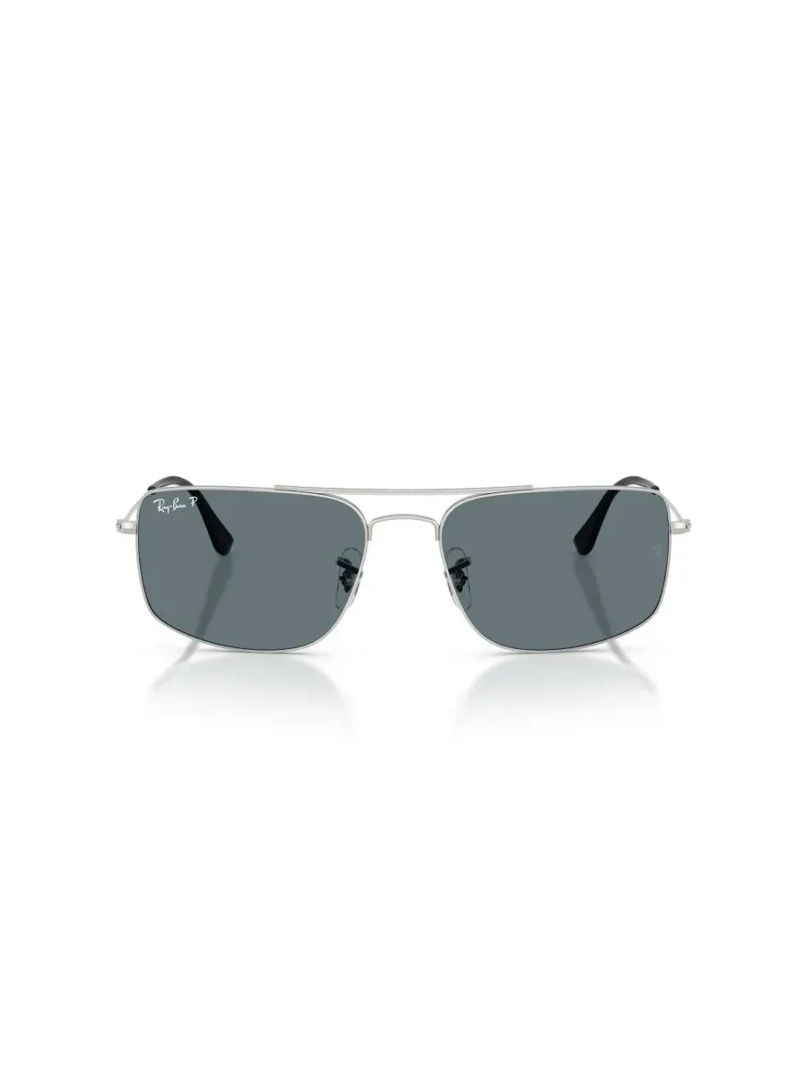 Солнцезащитные очки унисекс EXPLORER 3 с поляризацией, RB3779 Ray-Ban — изображение 2 из 8, серебряный