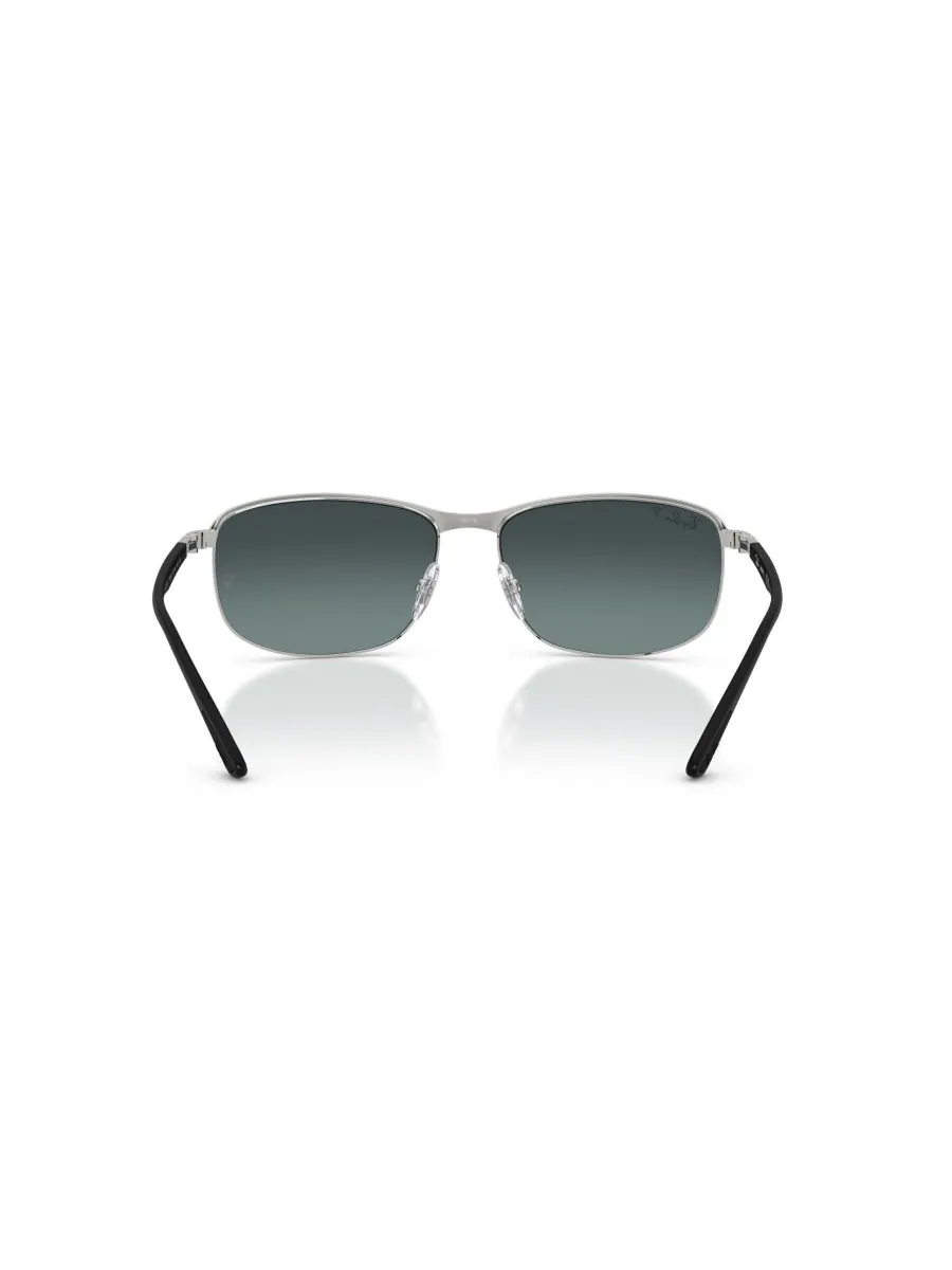 Солнцезащитные очки унисекс с поляризацией, RB3671CH Ray-Ban — изображение 4 из 6, черный серебристый