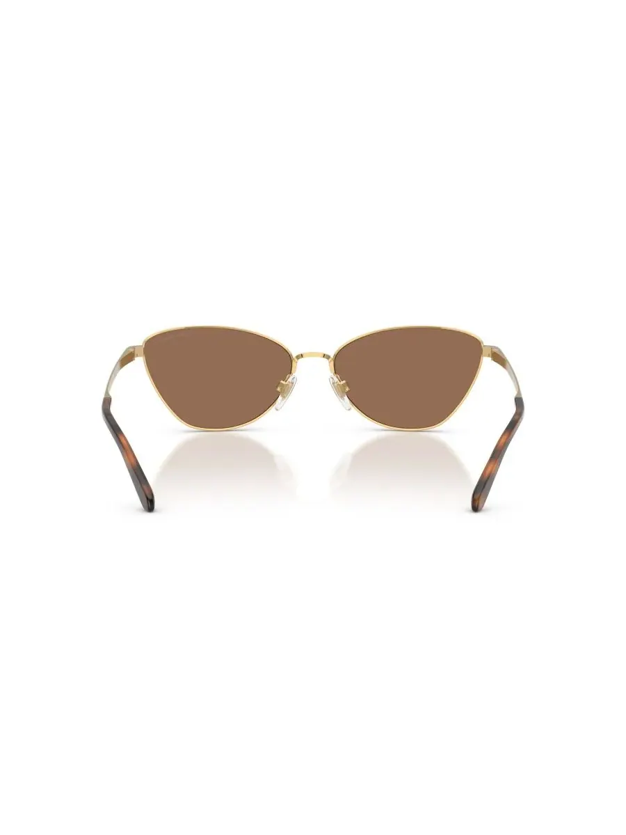 Женские прямоугольные солнцезащитные очки, RL7093 Ralph Lauren — изображение 3 из 6, золотистый