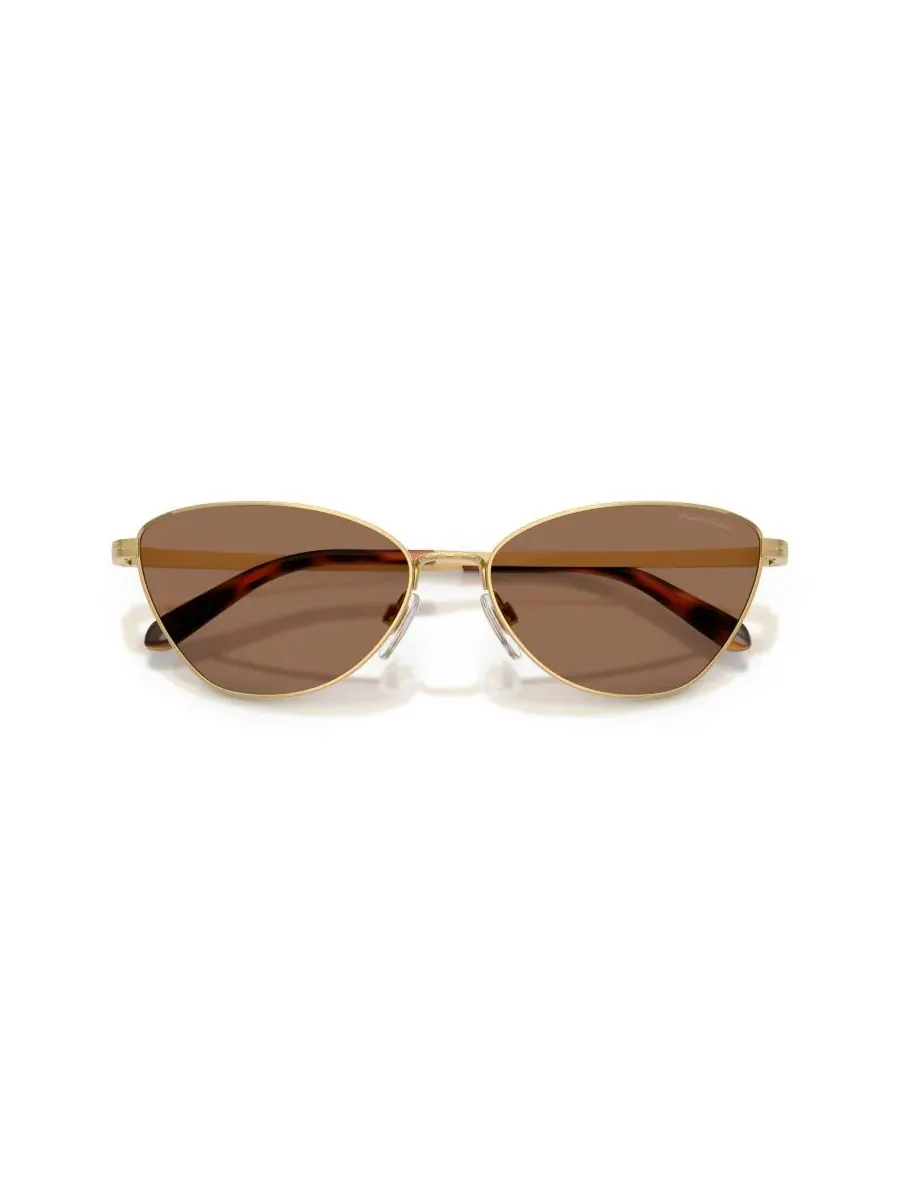 Женские прямоугольные солнцезащитные очки, RL7093 Ralph Lauren — изображение 4 из 6, золотистый