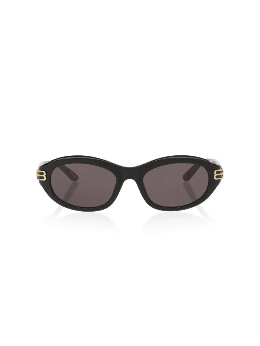 Женские круглые солнцезащитные очки, BB0434SK 6E000454 Balenciaga — изображение 2 из 6, черный
