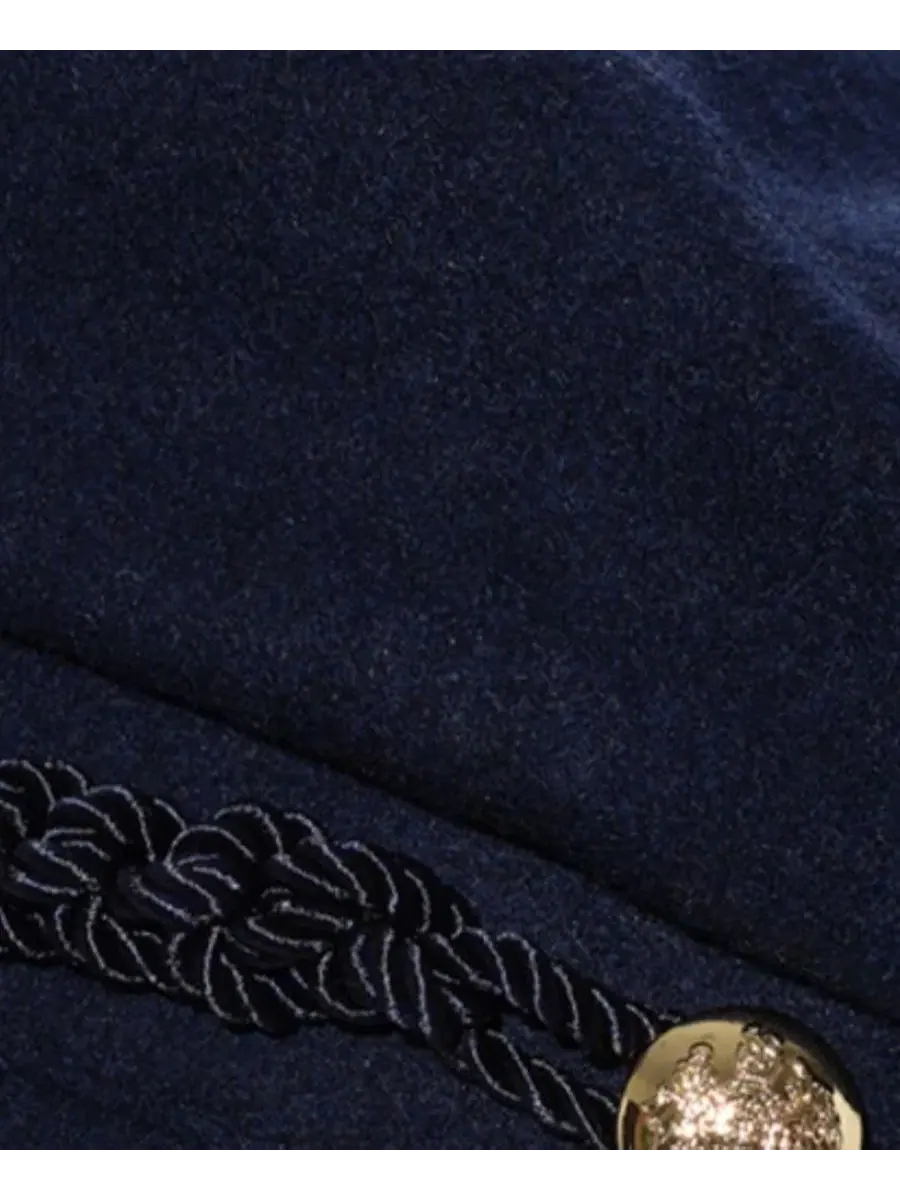 Кепка с логотипом Logo Crest Buttons Brim Hat Lauren Ralph Lauren — изображение 3 из 3, темно-синий