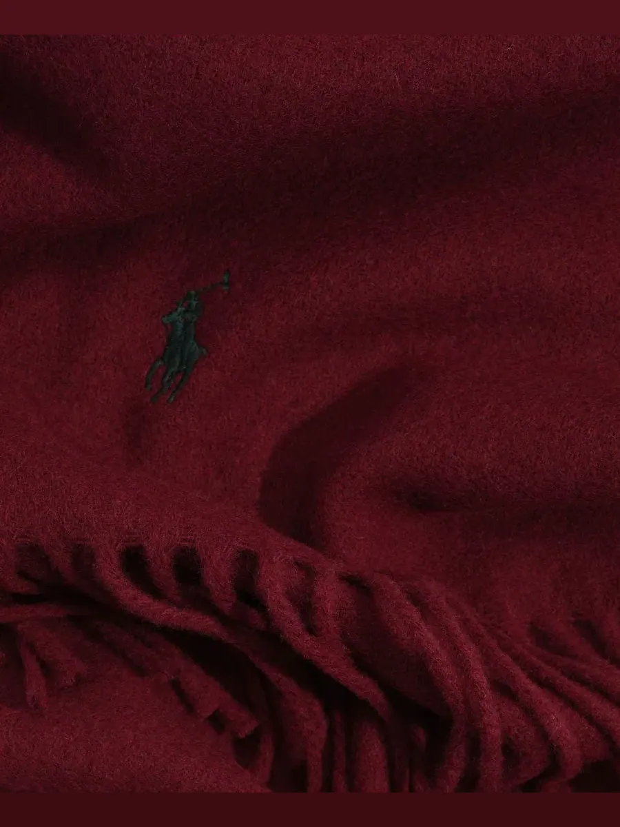 Шарф Polo Ralph Lauren — изображение 3 из 3, красный