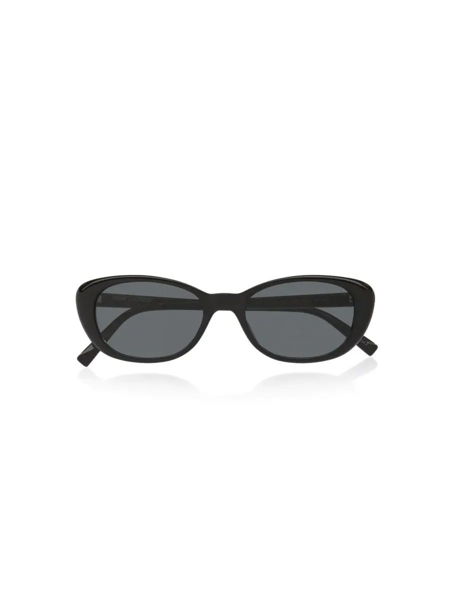 Женские солнцезащитные очки «кошачий глаз», SL822 YS000876 Saint Laurent — изображение 5 из 7, черный