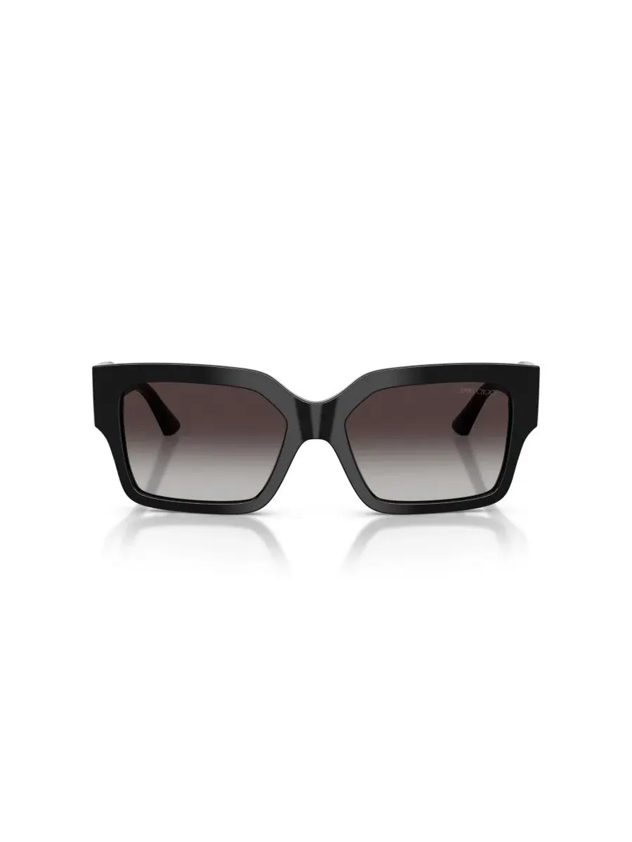 Женские прямоугольные солнцезащитные очки, JC5058JU Jimmy Choo — изображение 2 из 6, черный