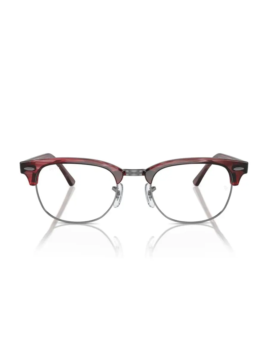 Очки квадратные Clubmaster Optics RB5154 Ray-Ban — изображение 6 из 9, коричневый