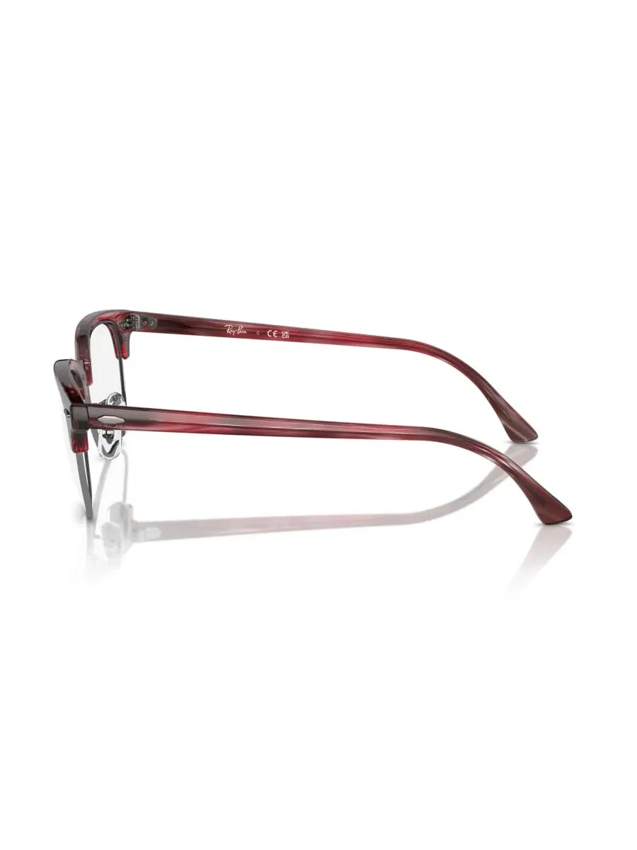Очки квадратные Clubmaster Optics RB5154 Ray-Ban — изображение 7 из 9, коричневый