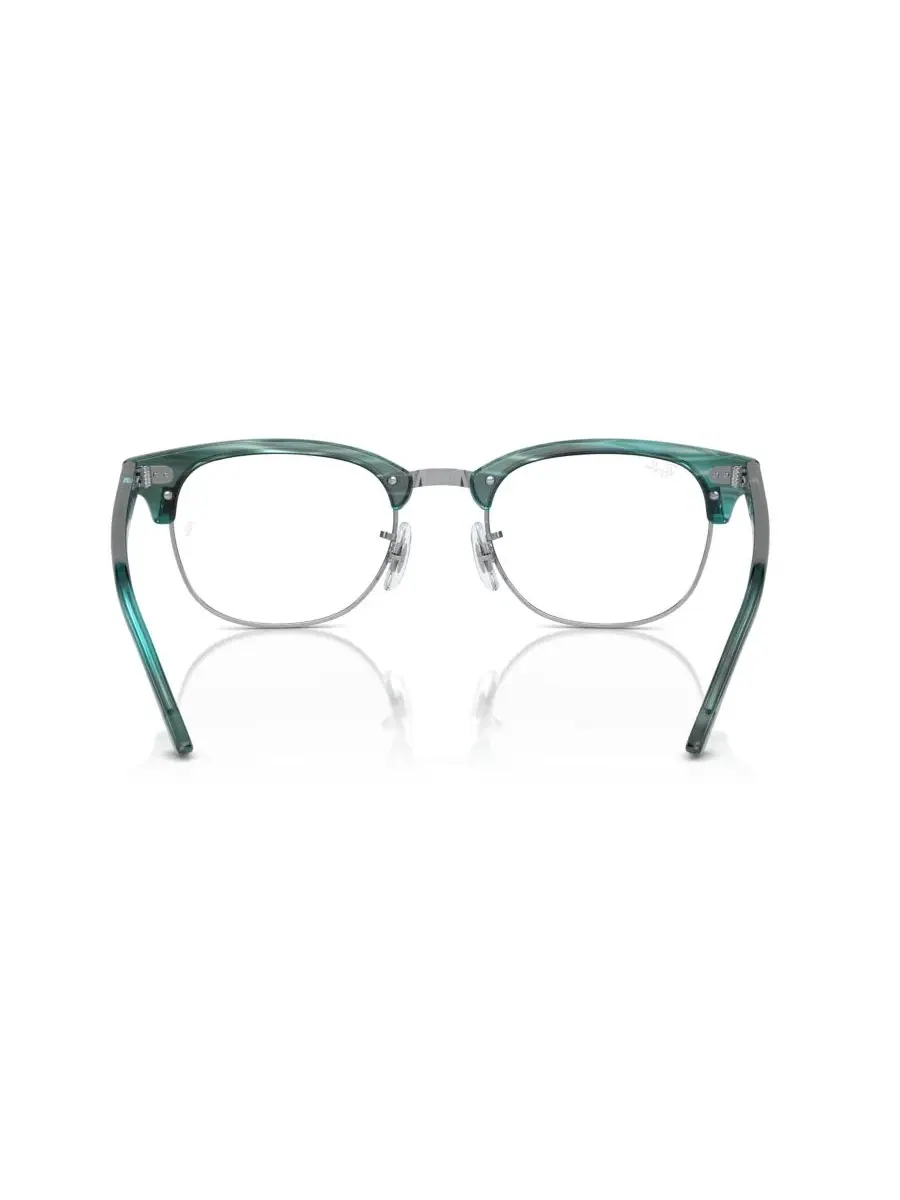 Очки Ray-Ban Clubmaster Optics RB5154, Square Unisex — изображение 3 из 9, зеленый