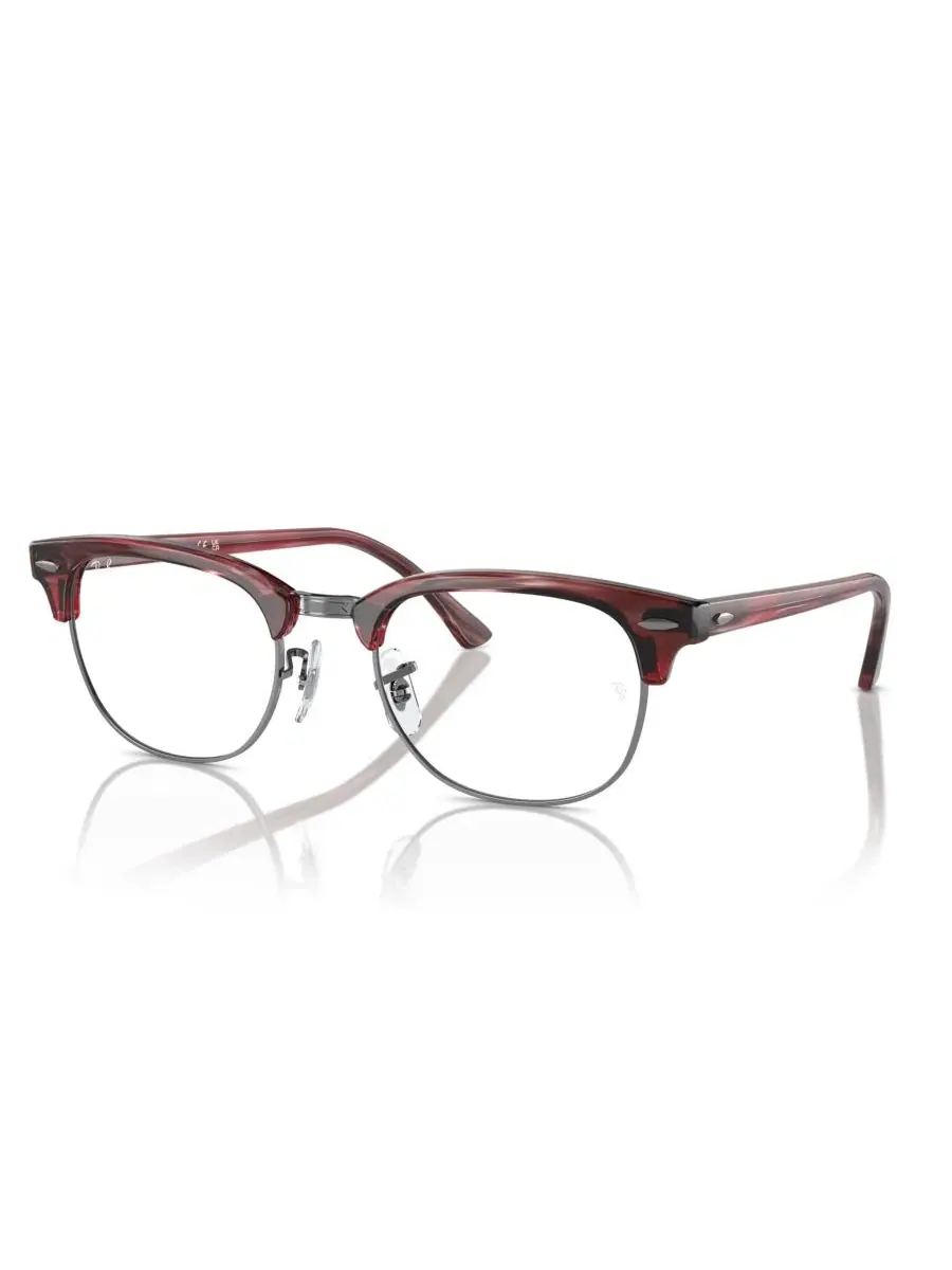 Очки оптические Square Unisex Clubmaster Optics RB5154 Ray-Ban — изображение 1 из 5, красный