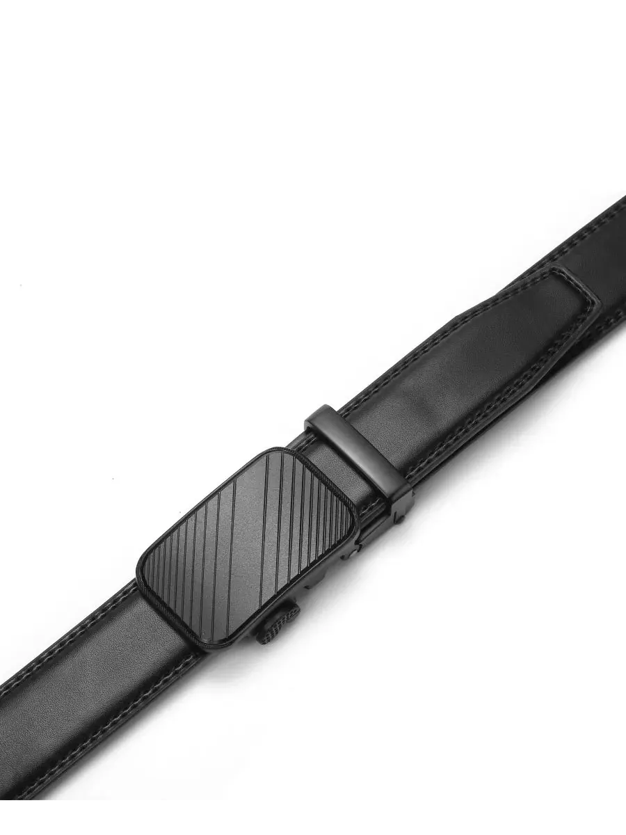Ремень с автоматической пряжкой Modern Ratchet Mio Marino — изображение 5 из 5, черный