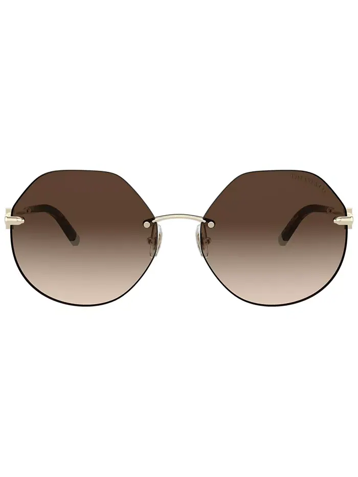 Женские солнцезащитные очки, TF3077 60 Tiffany & Co. — изображение 2 из 6, коричневый