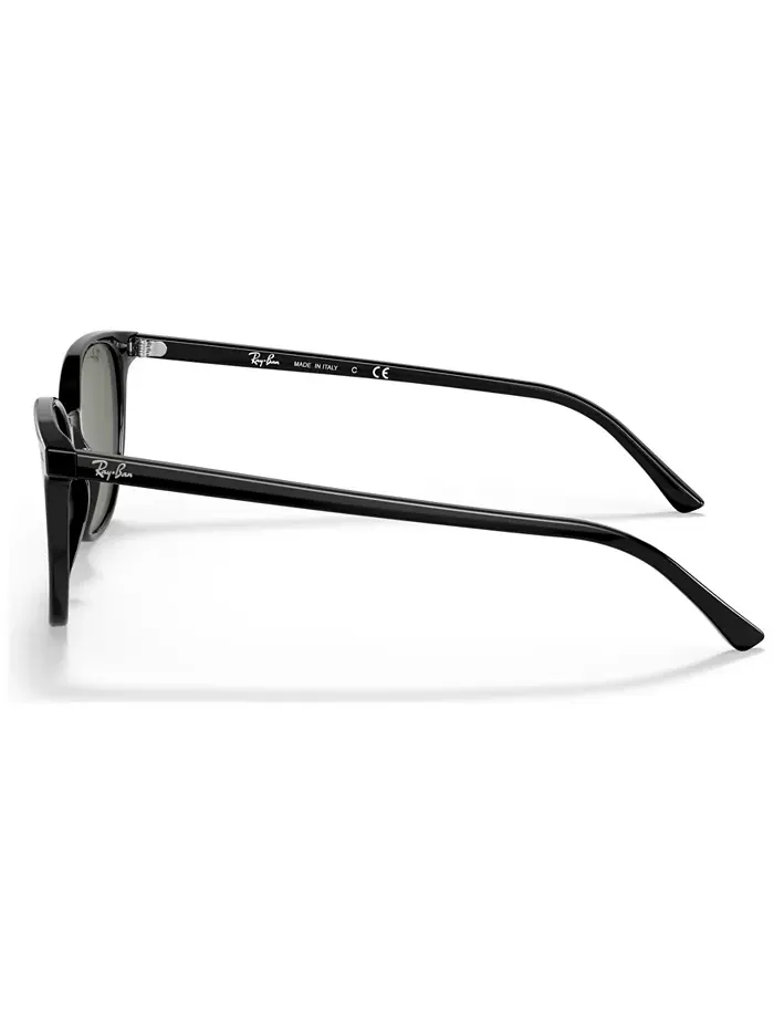 Унисекс солнцезащитные очки Elliot 54 с низкой перемычкой, модель RB2197F54-X Ray-Ban — изображение 2 из 8, черный