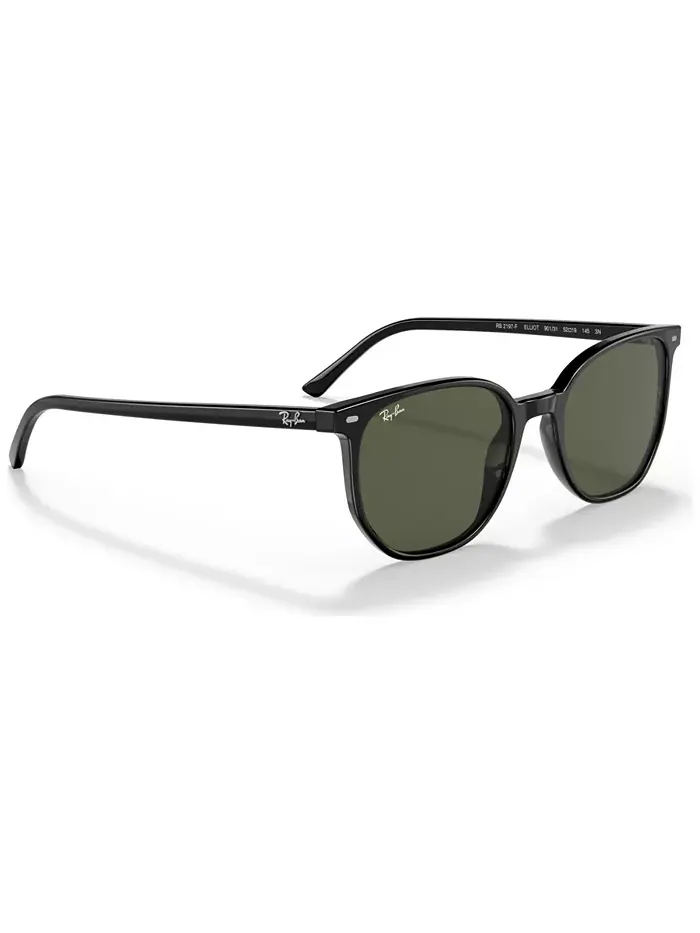 Унисекс солнцезащитные очки Elliot 54 с низкой перемычкой, модель RB2197F54-X Ray-Ban — изображение 5 из 8, черный