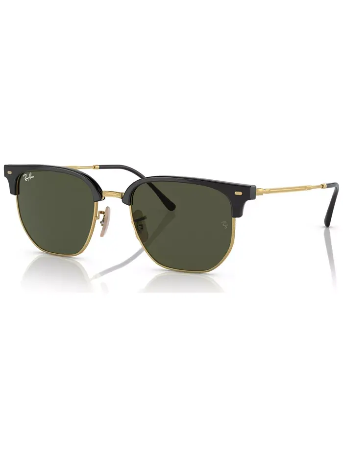 Унисекс солнцезащитные очки, New Clubmaster RB4416 Ray-Ban — изображение 1 из 6, черный