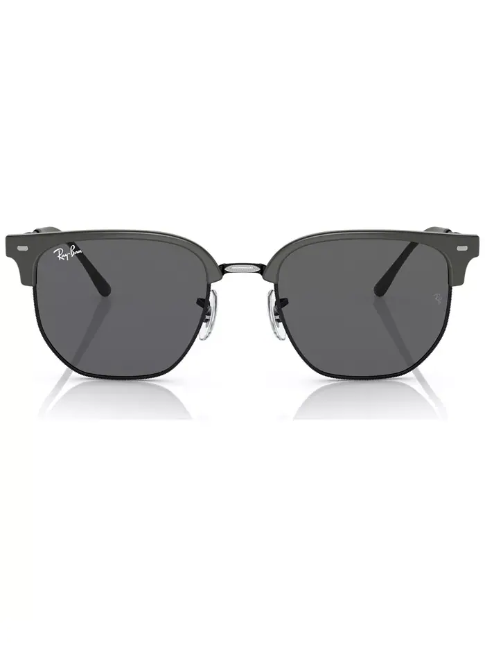 Унисекс солнцезащитные очки, New Clubmaster RB4416 Ray-Ban — изображение 2 из 6, серый черный
