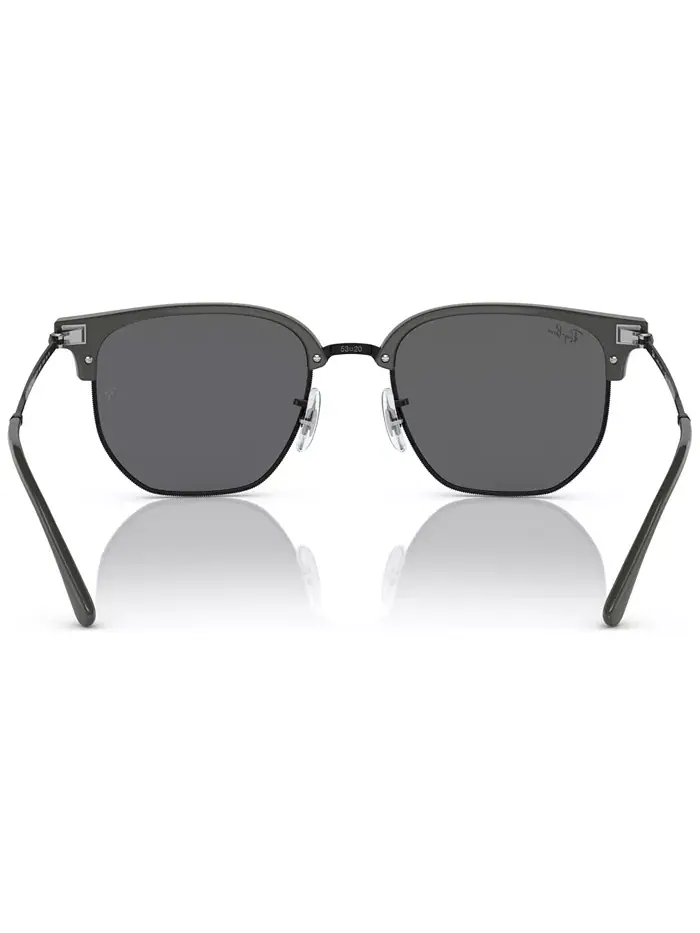 Унисекс солнцезащитные очки, New Clubmaster RB4416 Ray-Ban — изображение 4 из 6, серый черный