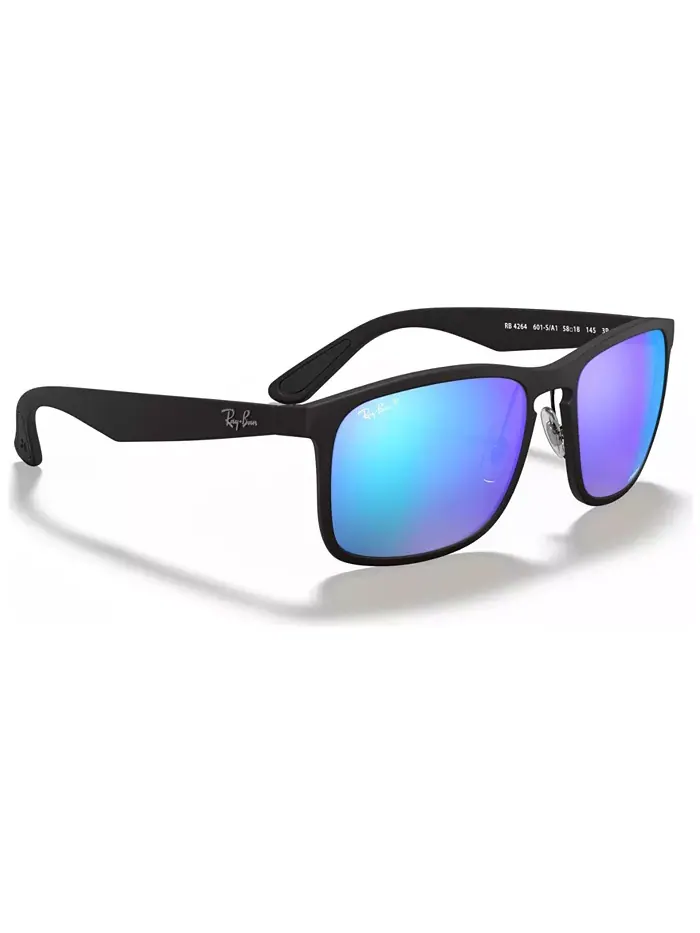 Поляризационные солнцезащитные очки, RB4264 Chromance Ray-Ban — изображение 4 из 7, черный/синий