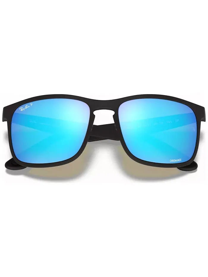 Поляризационные солнцезащитные очки, RB4264 Chromance Ray-Ban — изображение 6 из 7, черный/синий