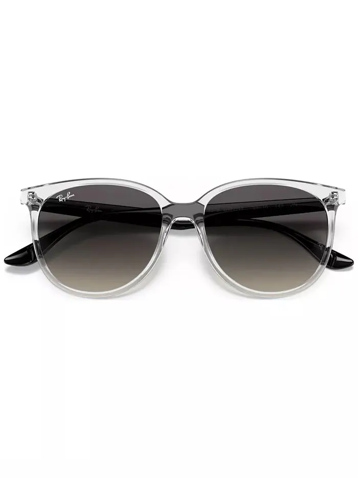 Женские солнцезащитные очки Ray-Ban — изображение 2 из 5, прозрачный