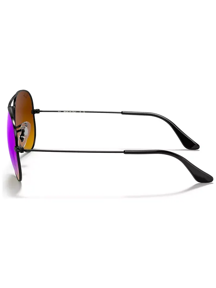 Солнцезащитные очки, RB3025 AVIATOR FLASH LENSES GRADIENT Ray-Ban — изображение 2 из 4, синий