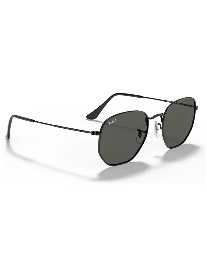 Унисекс поляризованные солнцезащитные очки, RB3548N HEXAGONAL WASHED EVOLVE Ray-Ban — изображение 3 из 6, зеленый