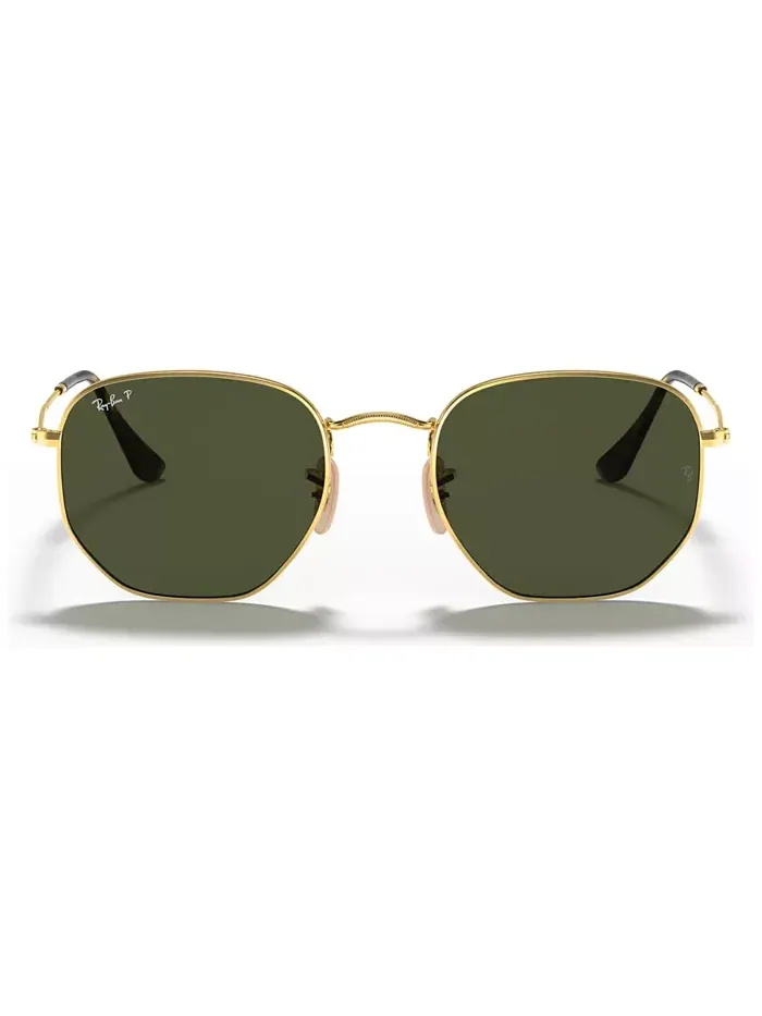 Унисекс поляризованные солнцезащитные очки, RB3548N HEXAGONAL WASHED EVOLVE Ray-Ban — изображение 3 из 7, зеленый