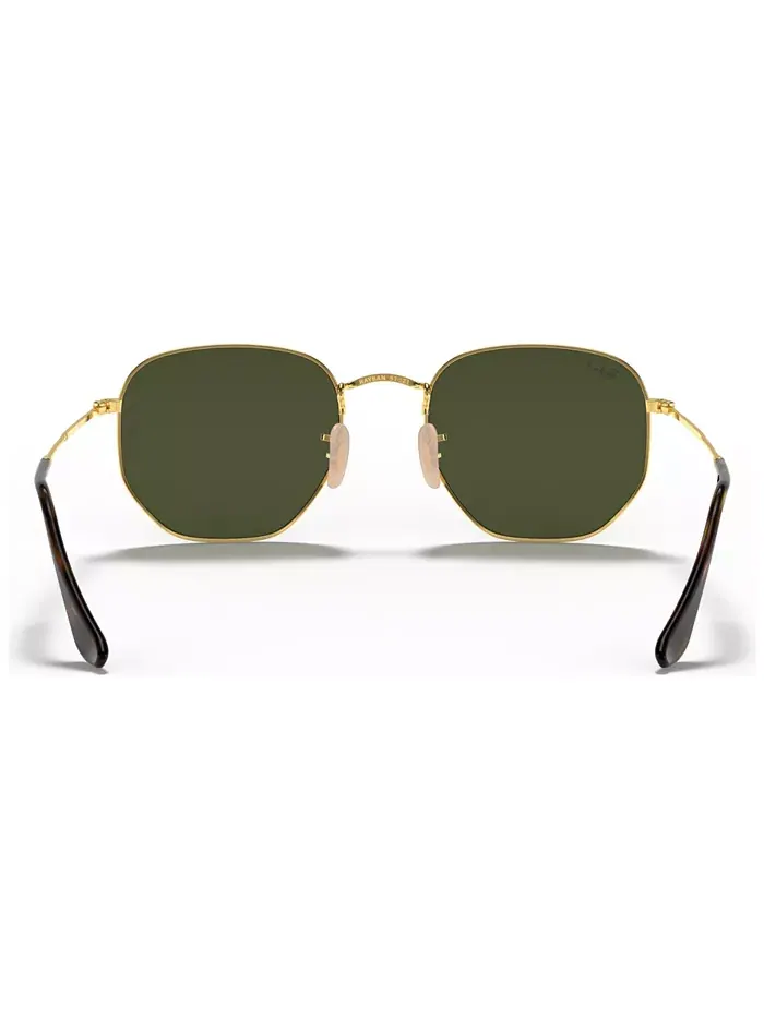 Унисекс поляризованные солнцезащитные очки, RB3548N HEXAGONAL WASHED EVOLVE Ray-Ban — изображение 5 из 7, зеленый