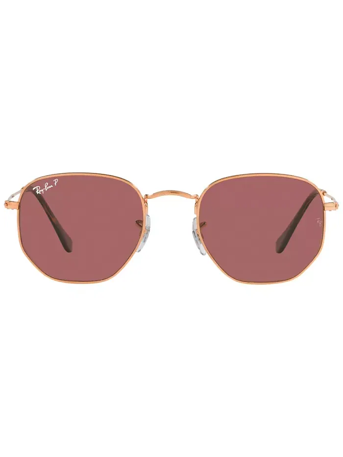 Унисекс поляризованные солнцезащитные очки, RB3548N HEXAGONAL WASHED EVOLVE Ray-Ban — изображение 2 из 6, фиолетовый