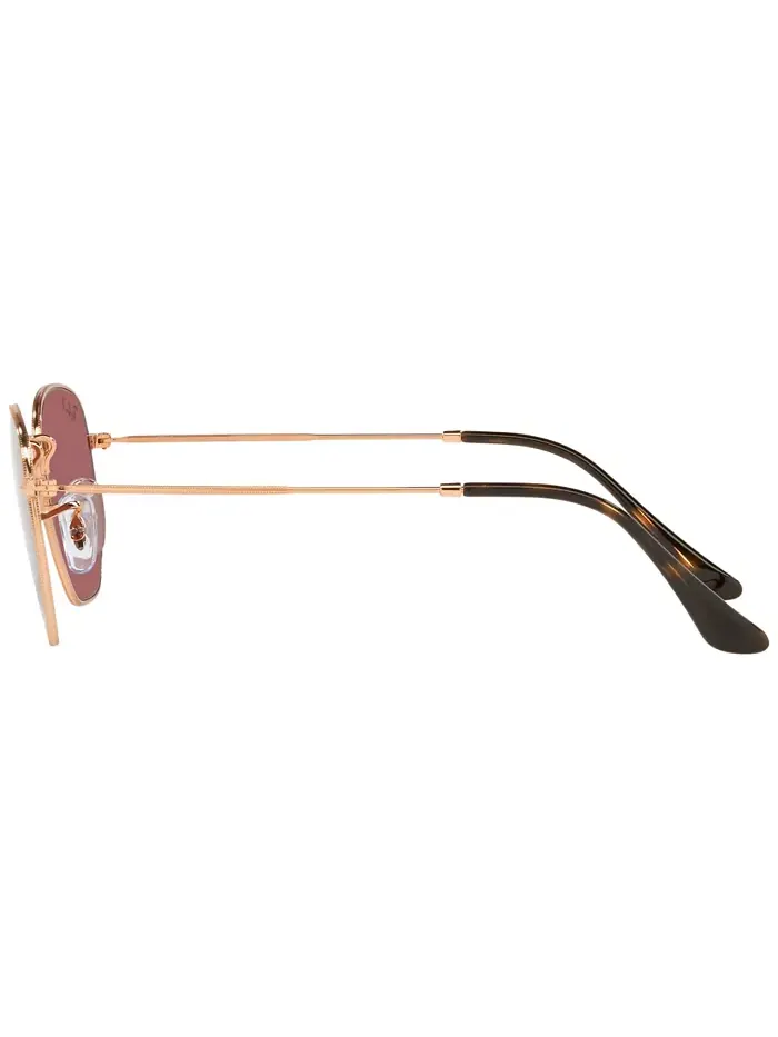 Унисекс поляризованные солнцезащитные очки, RB3548N HEXAGONAL WASHED EVOLVE Ray-Ban — изображение 3 из 6, фиолетовый