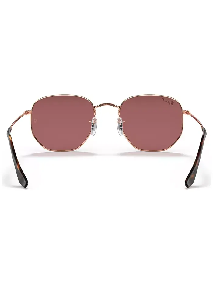 Унисекс поляризованные солнцезащитные очки, RB3548N HEXAGONAL WASHED EVOLVE Ray-Ban — изображение 5 из 6, фиолетовый