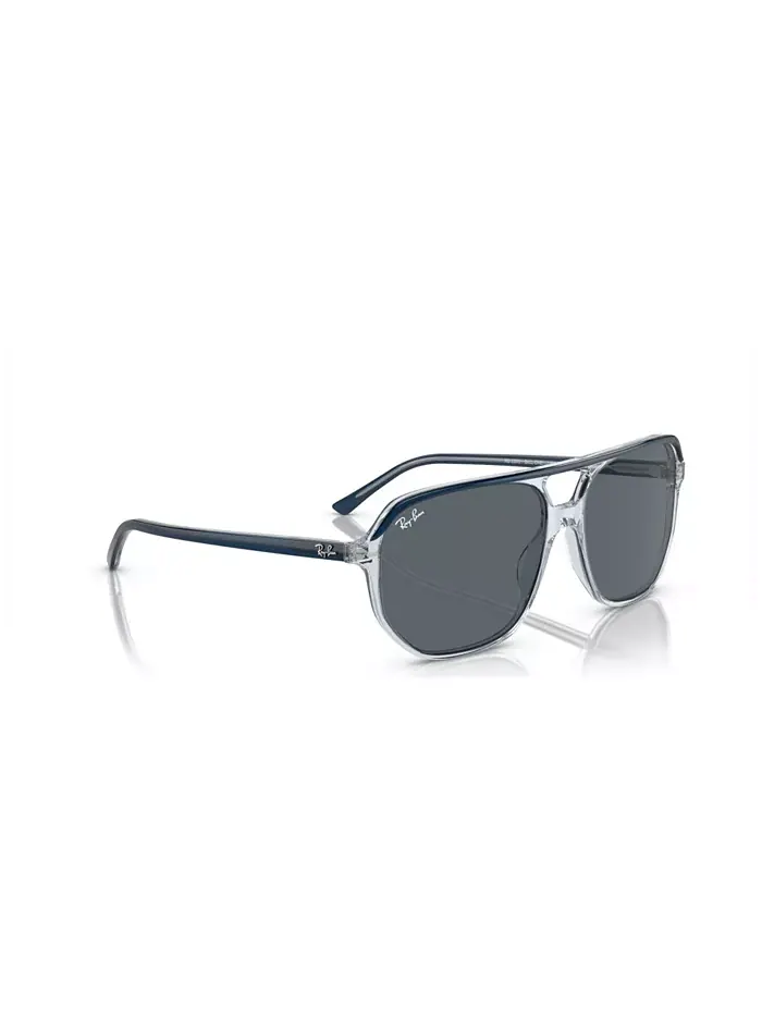 Унисекс солнцезащитные очки Bill One RB2205 Ray-Ban — изображение 3 из 7, синий прозрачный синий